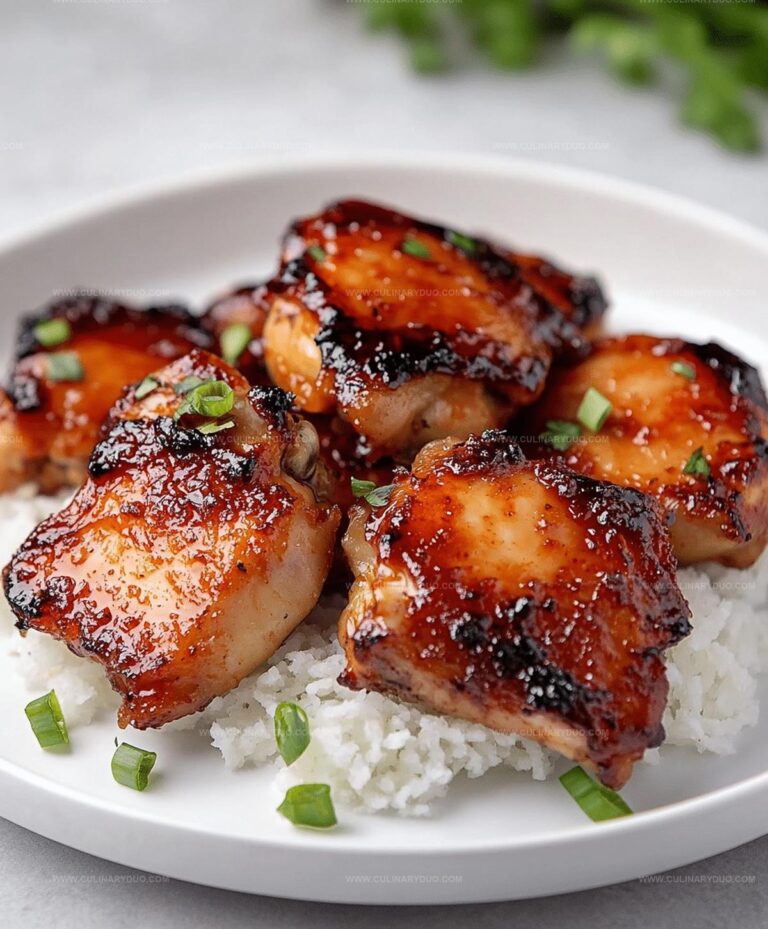 Sticky Sweet Chili Chicken Thighs Recipe