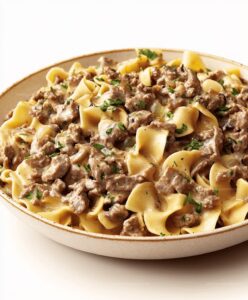 Ground Beef Stroganoff Recipe