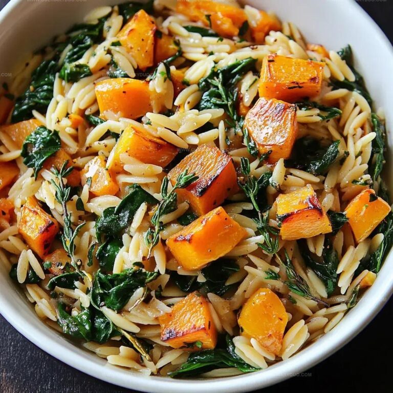 Creamy Orzo Butternut Squash Recipe