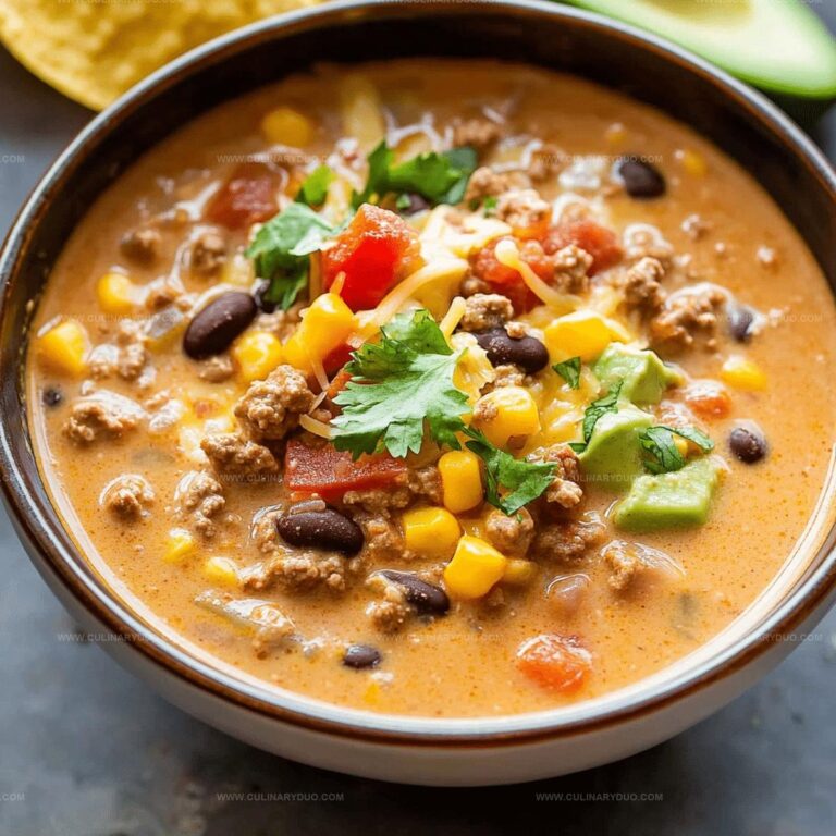 Creamy Taco Soup Recipe