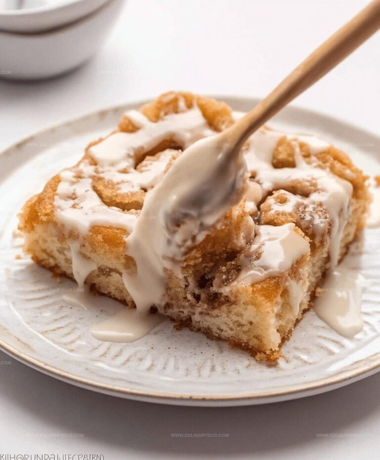 Cinnamon Roll Cake Recipe