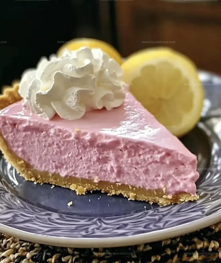 Pink Lemonade Pie Recipe