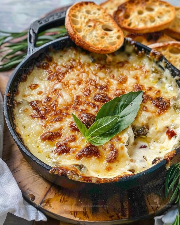 Creamy Tuscan Cheese Dip Recipe