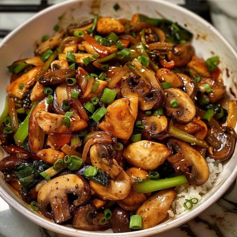 Chicken and Mushroom Stir-Fry Recipe
