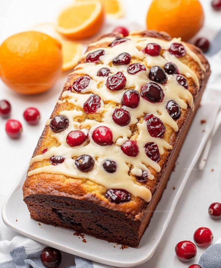 Orange Cranberry Bread Recipe