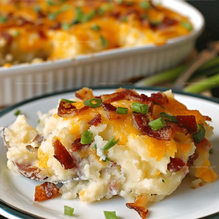 Twice Baked Potato Casserole Recipe