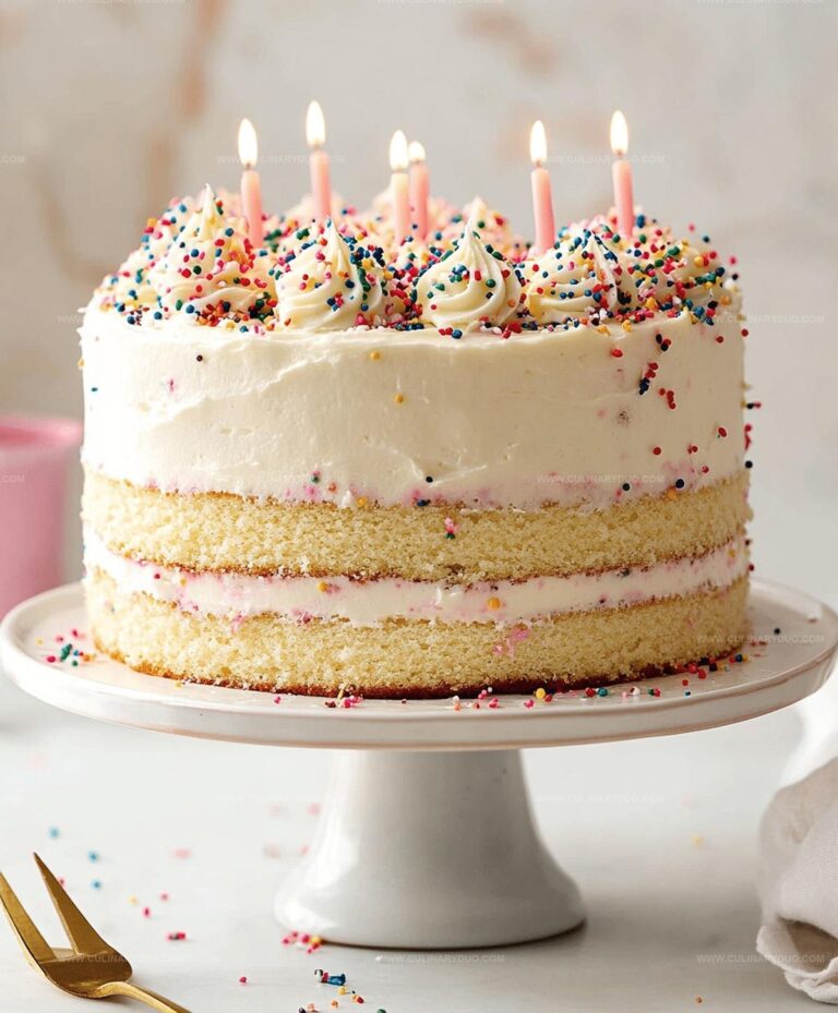 Funfetti Layer Cake Recipe