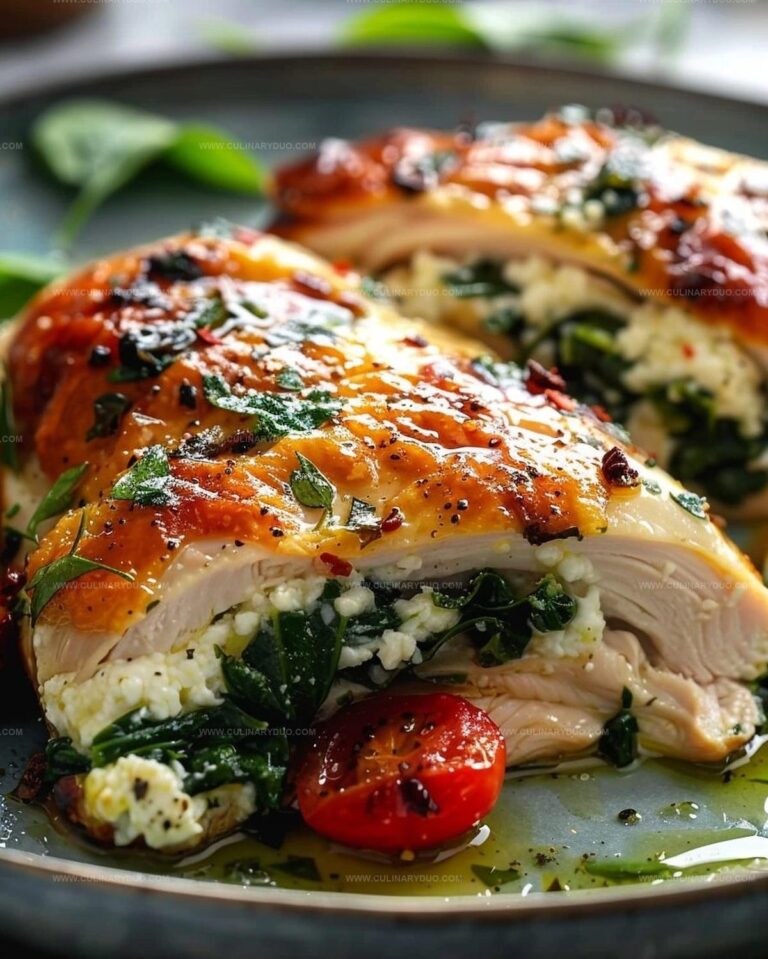 Spinach Ricotta Stuffed Chicken Recipe