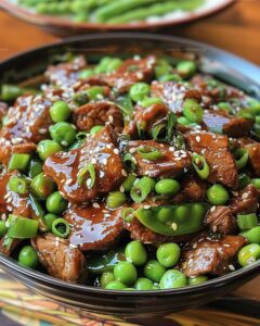 Asian Beef with Snow Peas Recipe
