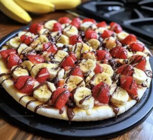 Banana Split Fruit Pizza Recipe