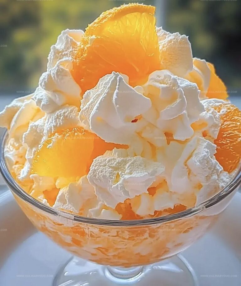 Creamsicle Orange Fluff Recipe