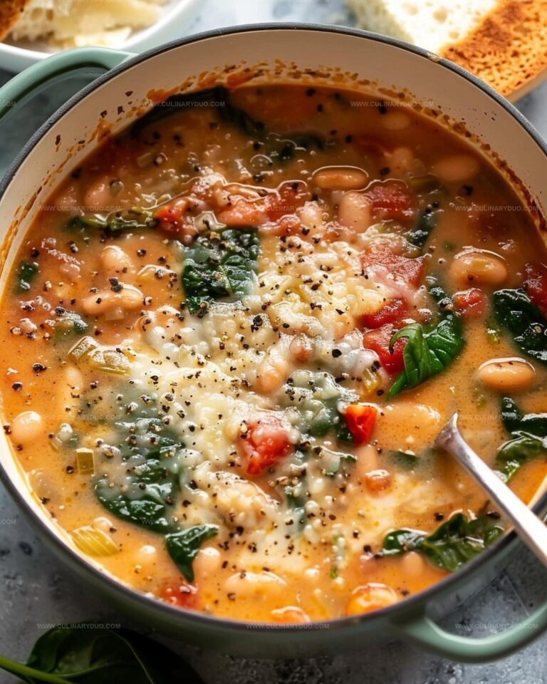 Creamy Parmesan Tuscano Soup Recipe