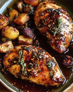 Sweet and Spicy Honey Glazed Chicken Recipe