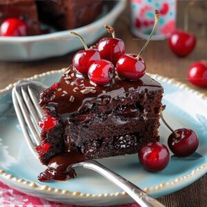 Chocolate Cherry Cake Recipe