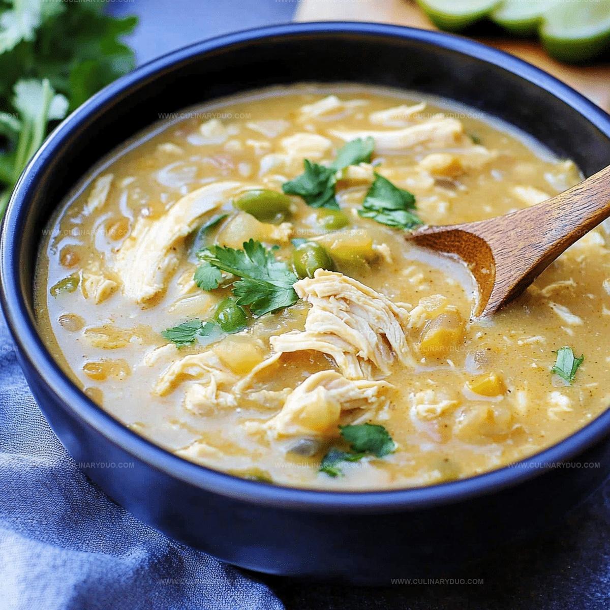 Low-Carb White Chicken Chili Recipe