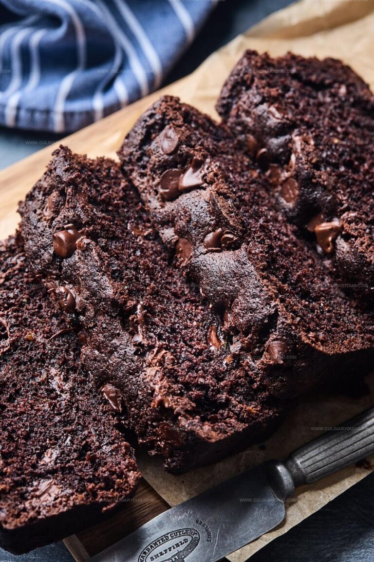 Chocolate Chunk Zucchini Bread Recipe