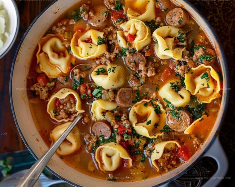 Italian Sausage Tortellini Soup Recipe