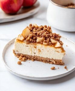 Apple Crisp Cheesecake Recipe