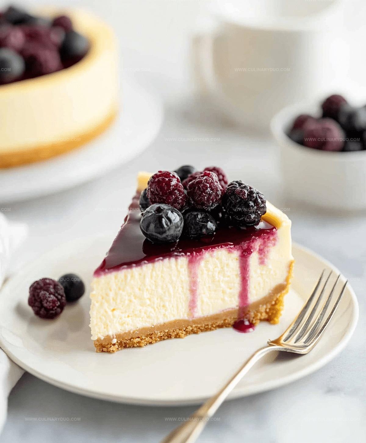 The Best Vanilla Cheesecake Recipe