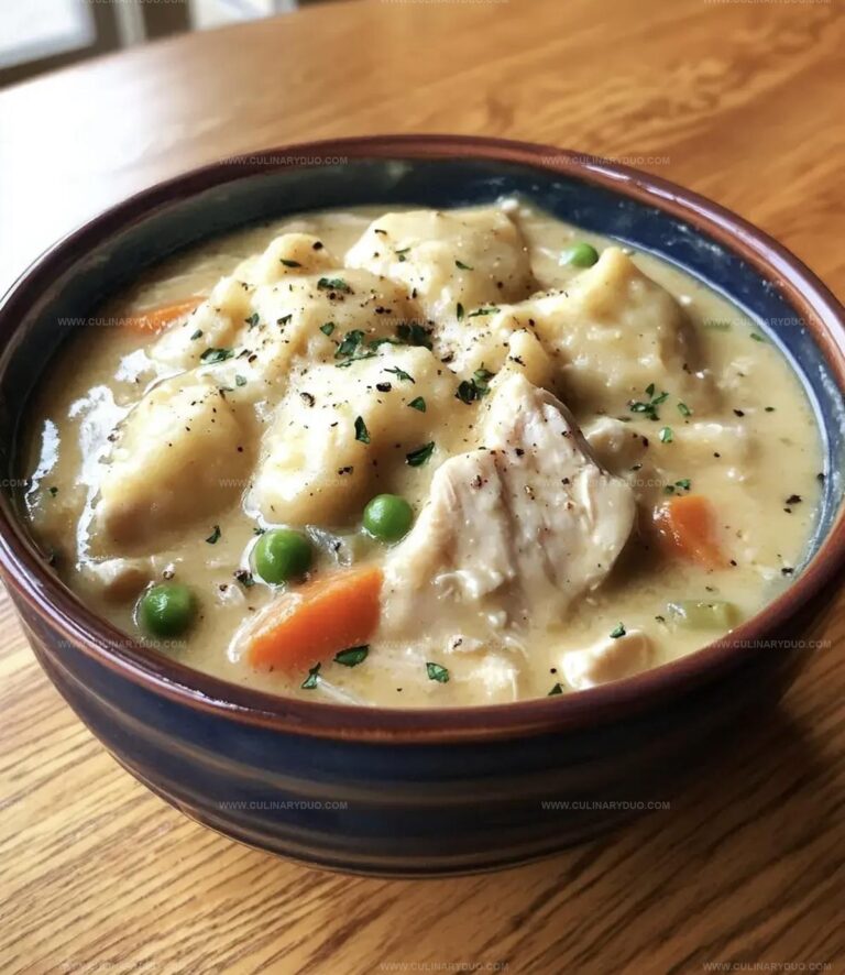 Creamy Chicken And Dumplings Crockpot Recipe