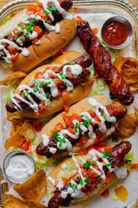 Gourmet BLT Hot Dogs Recipe