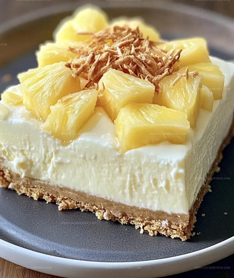 Pineapple Cheesecake Recipe