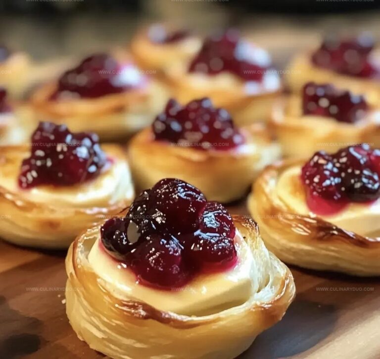 Cranberry Brie Bites Recipe