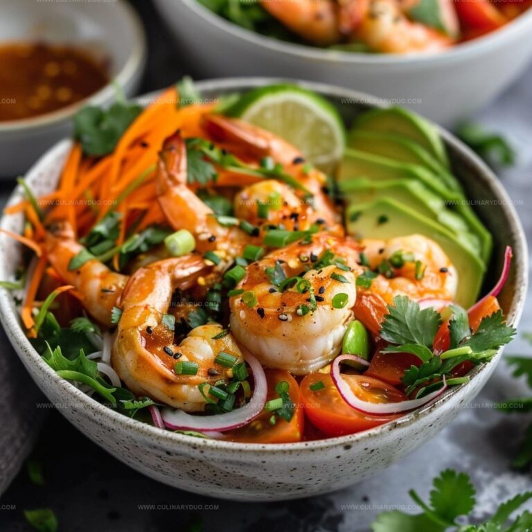 Spring Roll Bowls with Sweet Garlic Lime Sauce Recipe