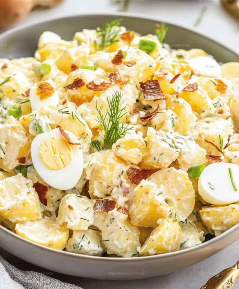 Easy Potato Salad With Eggs Recipe
