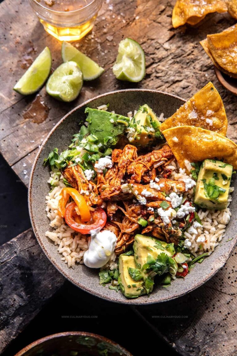 Sheet Pan Chicken Tinga Bowls Recipe