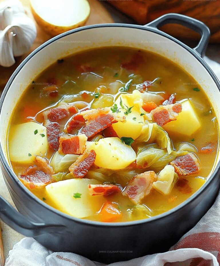 Irish Bacon Cabbage And Potato Soup Recipe