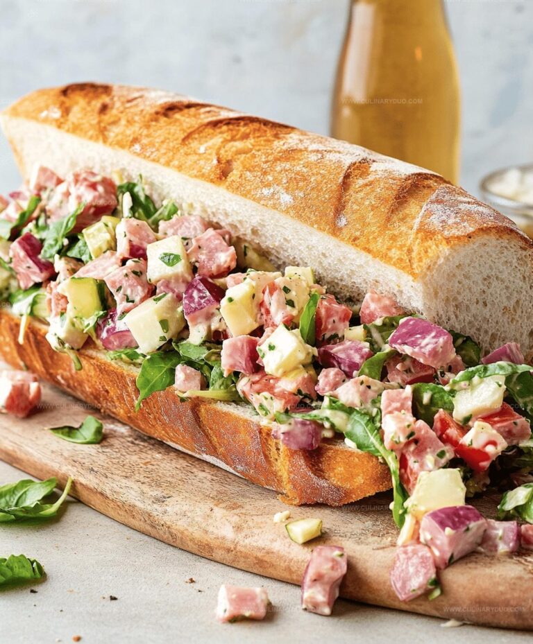 Italian Chopped Salad Sandwich Recipe