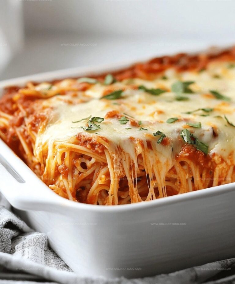 Southern Baked Spaghetti Casserole Recipe