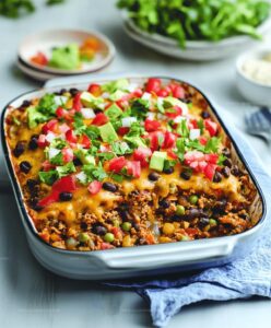 Taco Casserole With Tortillas Recipe