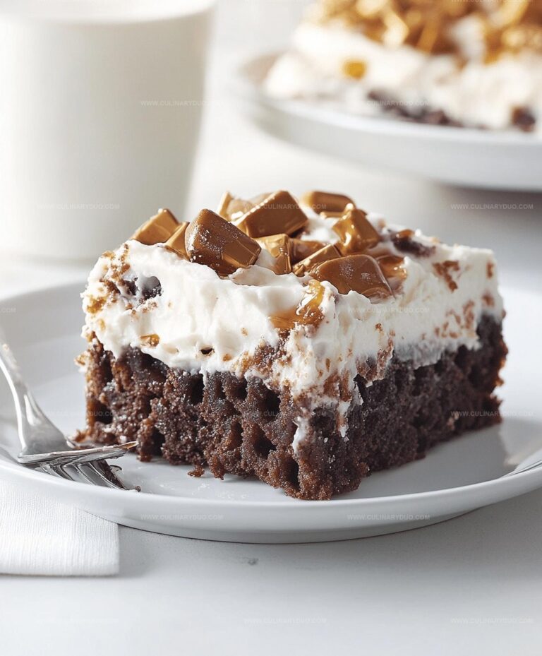 Heath Bar Poke Cake Recipe