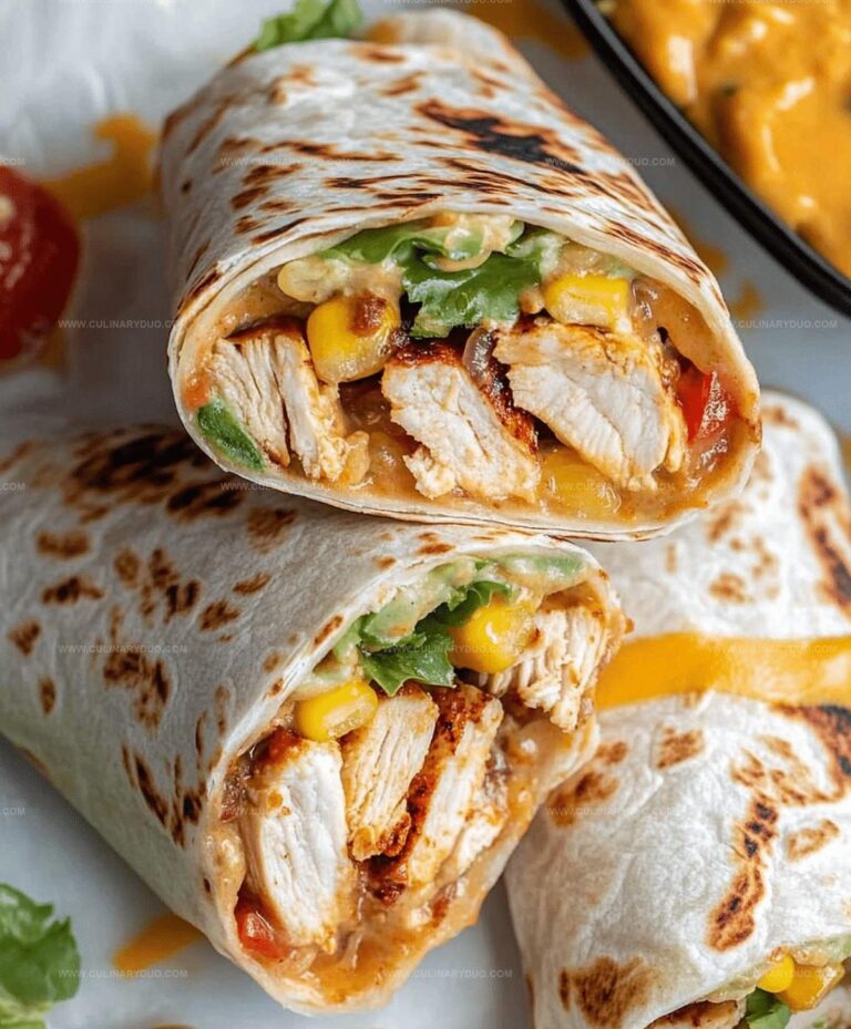 Delicious Chipotle Ranch Grilled Chicken Burrito Recipe