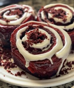 Red Velvet Cinnamon Rolls Recipe