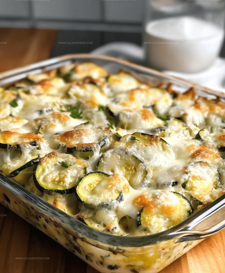 Cheesy Zucchini Casserole Recipe