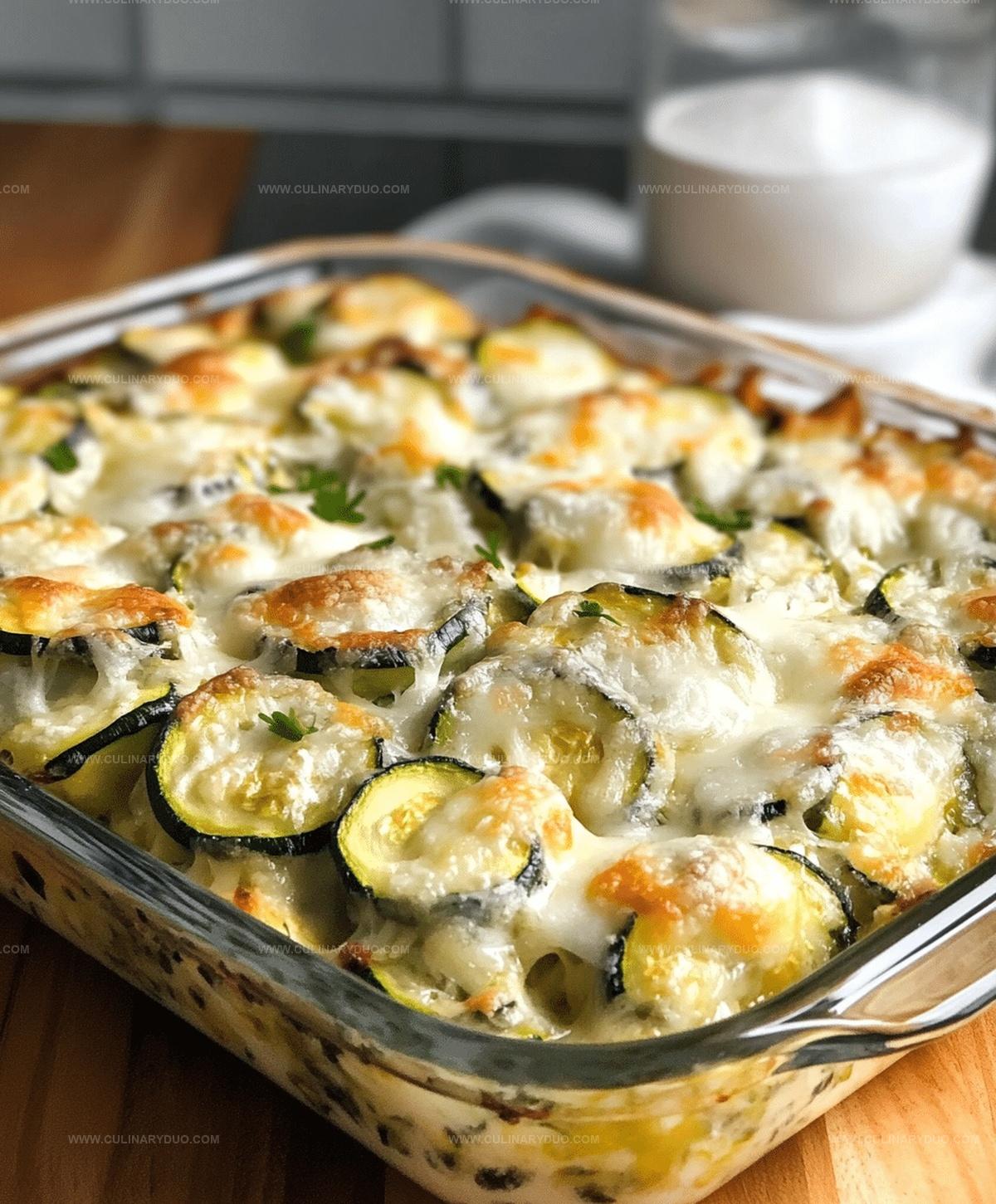 Cheesy Zucchini Casserole Recipe