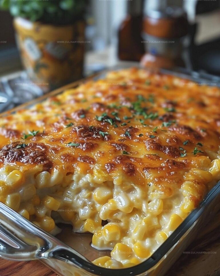 Cream Cheese Corn Casserole Recipe
