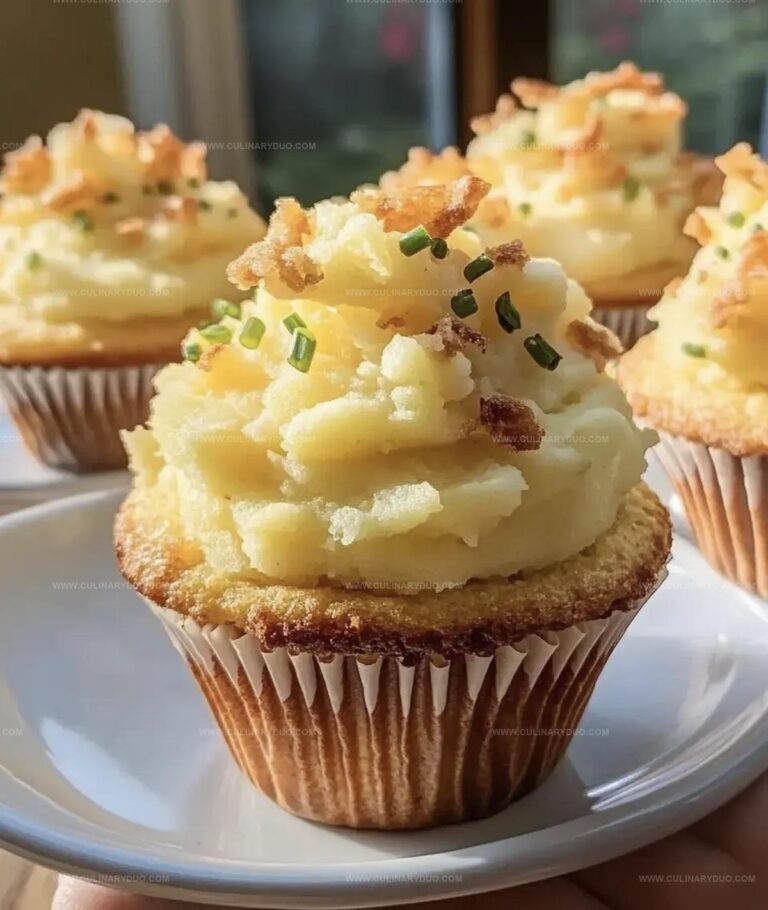 Cornbread Cupcakes Mashed Potatoes Recipe