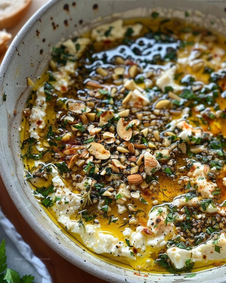 Thyme-Infused Feta & Almond Dip Recipe
