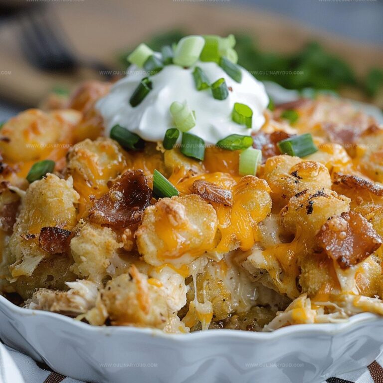 Chicken Tater Tot Casserole Recipe