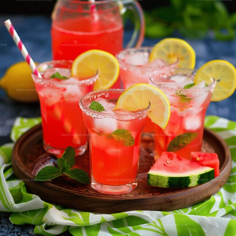 Watermelon Lemonade Recipe