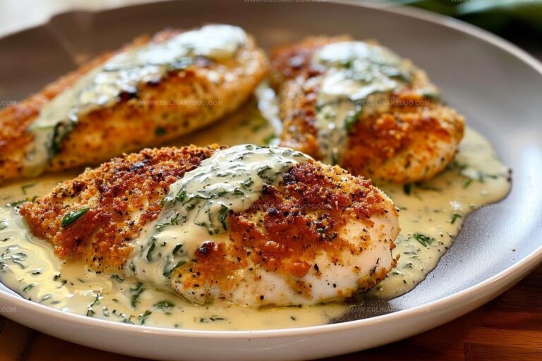 Chicken in Basil Cream Sauce Recipe