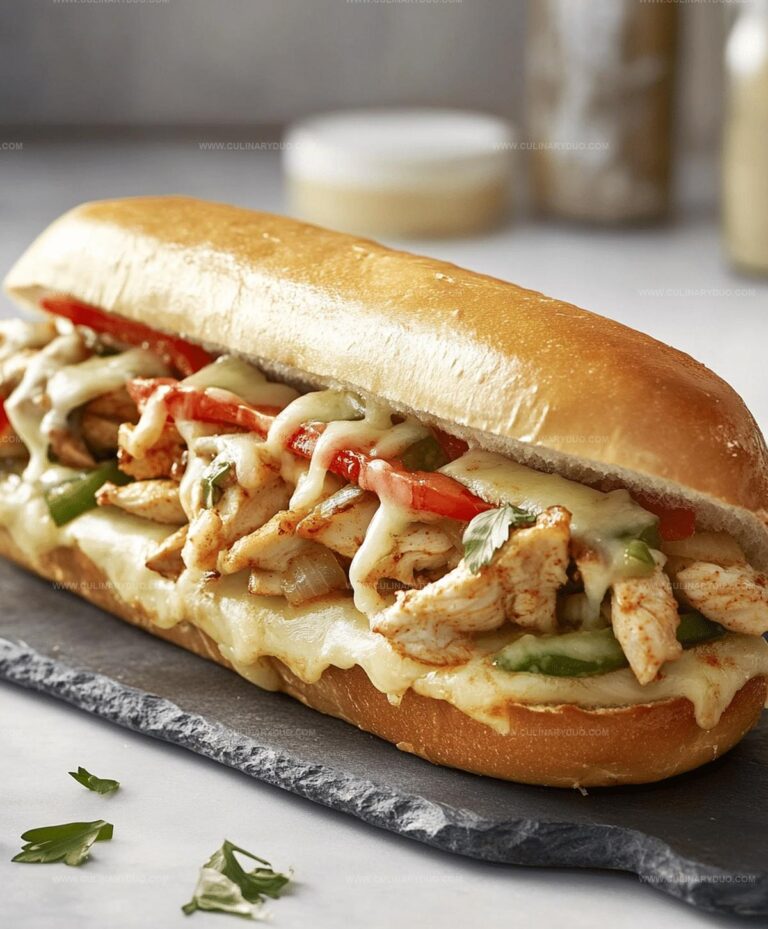 Chicken Philly Cheesesteak Recipe
