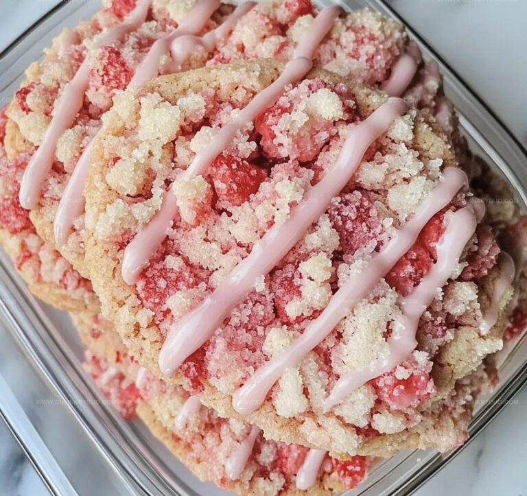 Strawberry Crunch Cookies Recipe