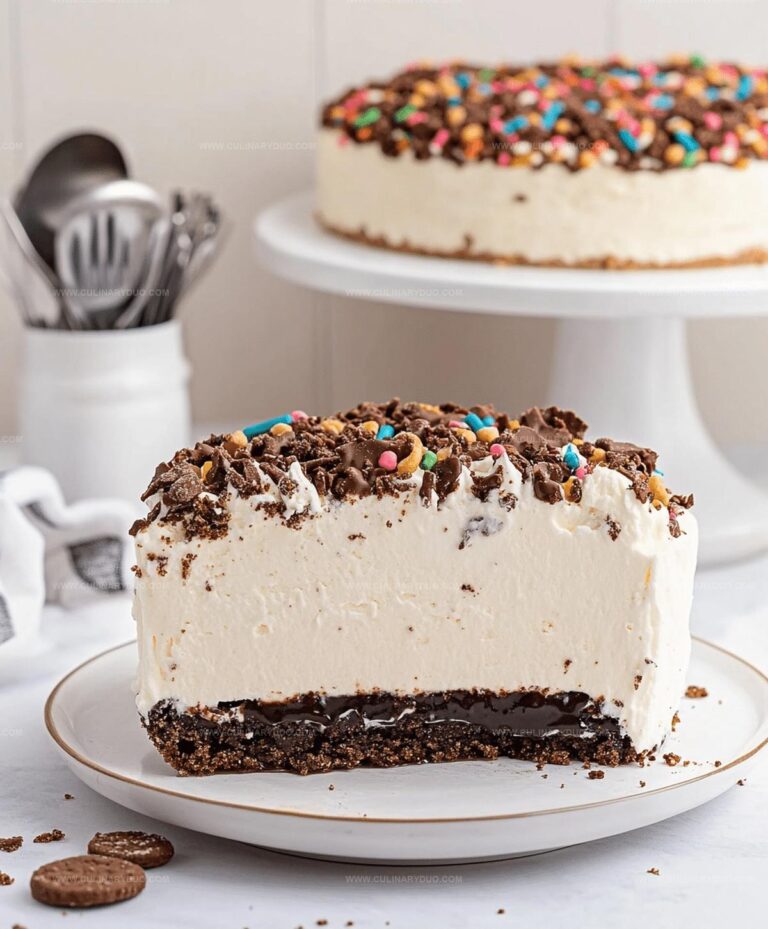 Ice Cream Cake With Cookie Crunch Recipe