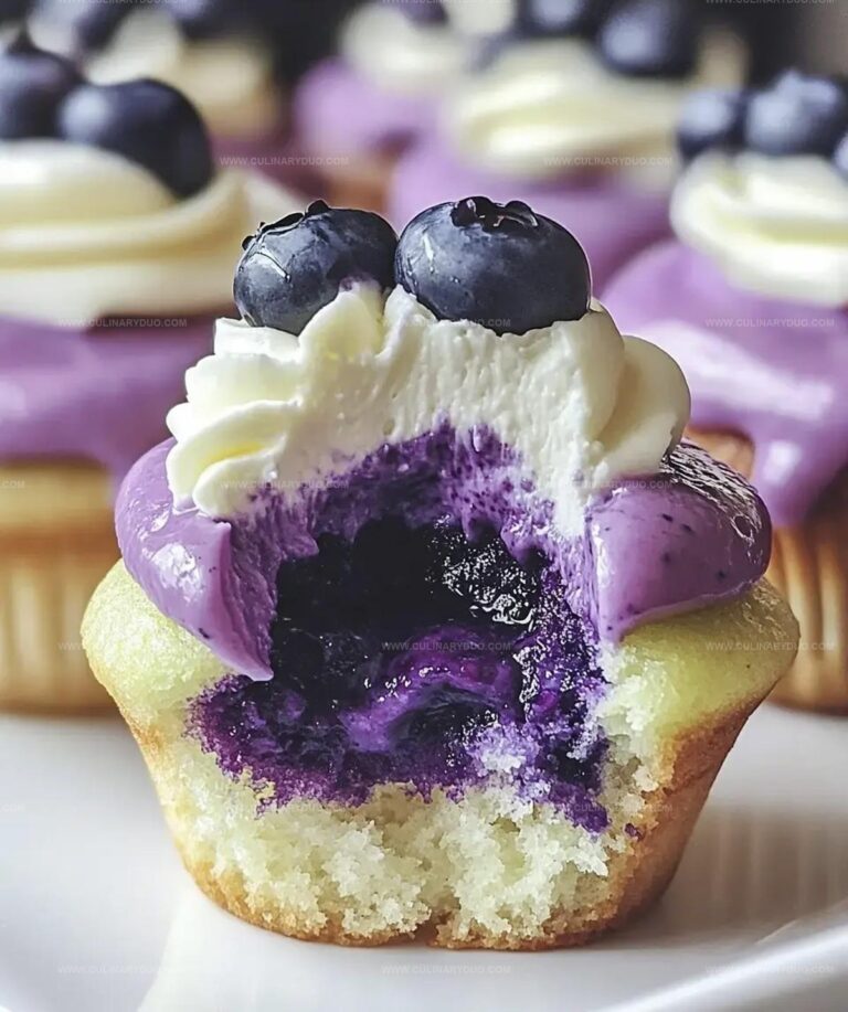 Blueberry Lime Cheesecake Cupcakes Recipe