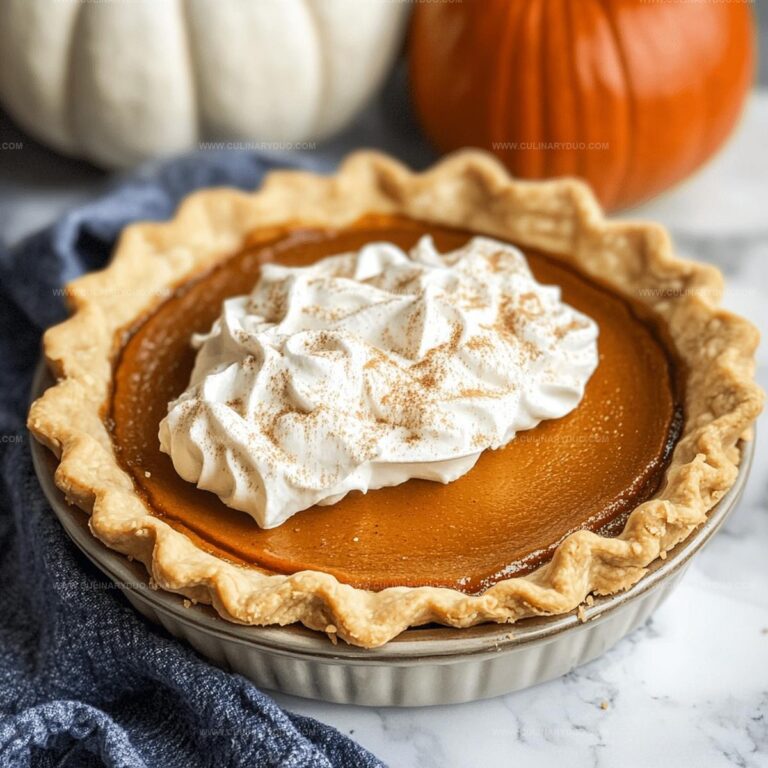 Pumpkin Pie With Sweetened Condensed Milk Recipe